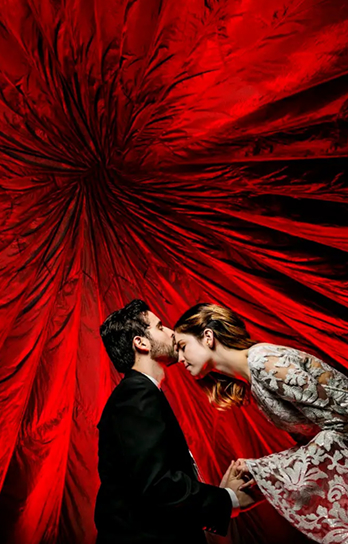 Retrato artístico de pareja